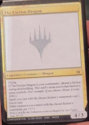 The Faction Dragon (UNK-MZ03a)