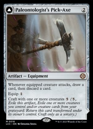 Paleontologist’s Pick-Axe // Dinosaur Headdress