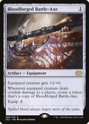 Bloodforged Battle-Axe (2X2-299)
