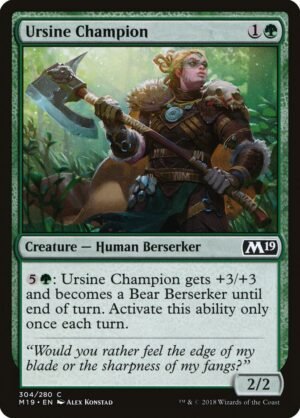 Ursine Champion (M19-304)