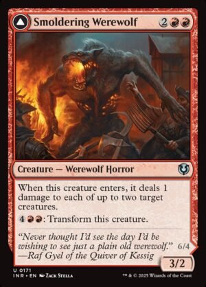 Smoldering Werewolf // Erupting Dreadwolf (INR-171)