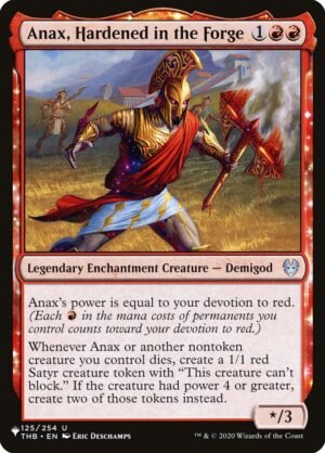 Anax, Hardened in the Forge Anax, Hardened in the Forge