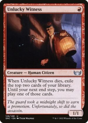 Unlucky Witness (SNC-128)