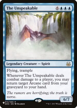 The Unspeakable (PLST-DDS-13)