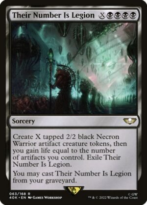 Their Number Is Legion (40K-63)