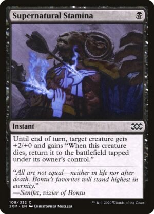 Supernatural Stamina (2XM-108)