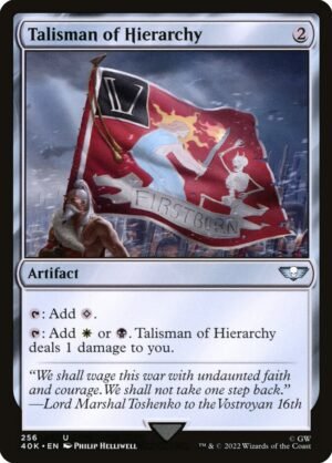 Talisman of Hierarchy (40K-256)