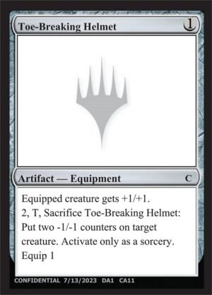Toe-Breaking Helmet (UNK-CA11)
