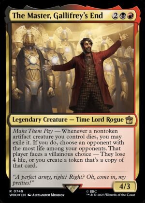 The Master, Gallifreys End (WHO-749)