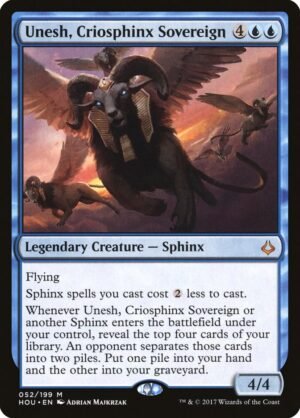 Unesh, Criosphinx Sovereign (HOU-52)