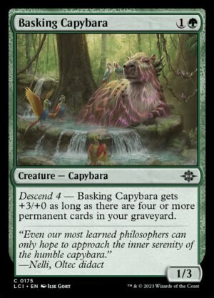 Basking Capybara (LCI-175)