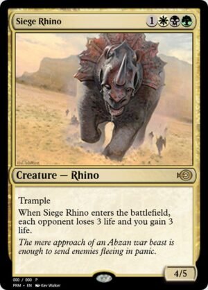 Siege Rhino Siege Rhino