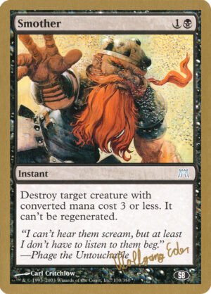 Smother (WC03-we170sb)