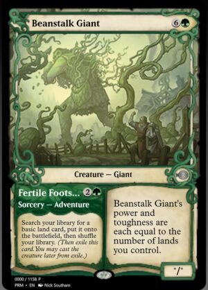Beanstalk Giant // Fertile Footsteps (PRM-78786)