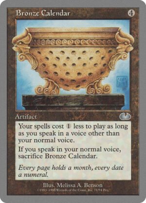 Bronze Calendar (UGL-71)