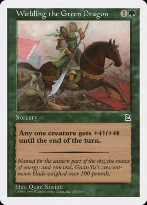 Wielding the Green Dragon