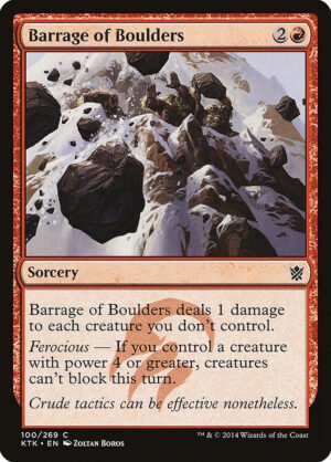 Barrage of Boulders (KTK-100)