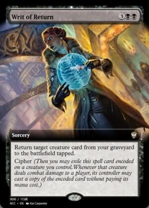 Writ of Return Writ of Return