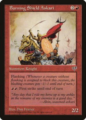 Burning Shield Askari (MIR-162)