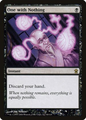 One with Nothing One with Nothing