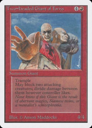 Two-Headed Giant of Foriys (2ED-180)