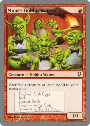 Mons’s Goblin Waiters