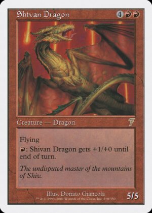 Shivan Dragon (7ED-218)