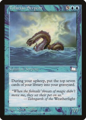 Tolarian Serpent Tolarian Serpent