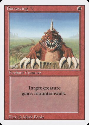 Burrowing (3ED-140)