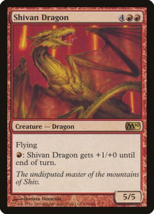 Shivan Dragon (M10-156)