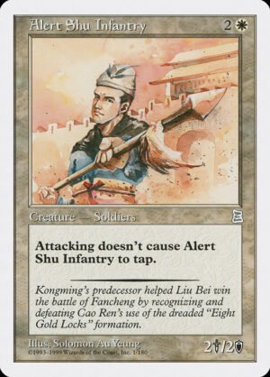 Alert Shu Infantry Alert Shu Infantry