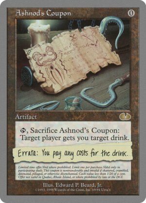 Ashnods Coupon (UGL-69)