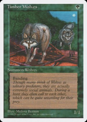 Timber Wolves (4ED-275)