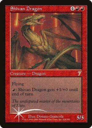 Shivan Dragon (7ED-218?)