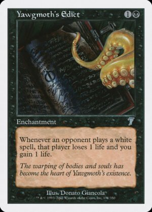 Yawgmoth’s Edict