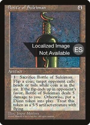 Bottle of Suleiman (4BB-301)
