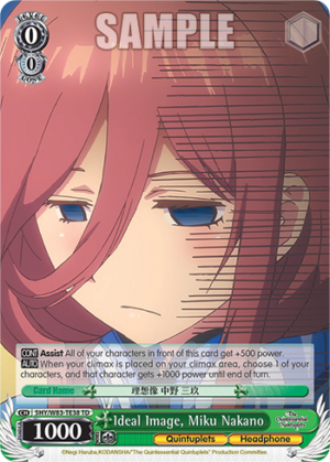 Ideal Image, Miku Nakano