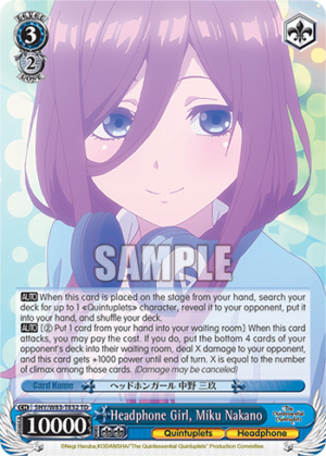 Headphone Girl, Miku Nakano