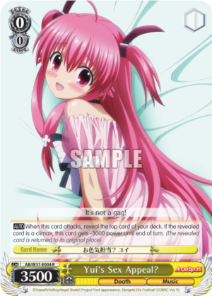 Yui’s Sex Appeal?