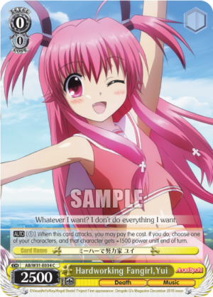 Hardworking Fangirl, Yui
