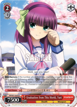 Graduation from This World, Yuri
