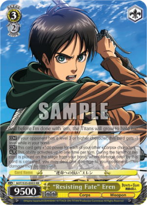 «Resisting Fate» Eren