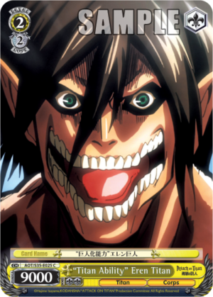 «Titan Ability» Eren Titan