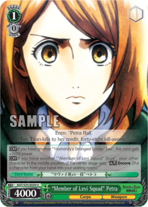 «Member of Levi Squad» Petra