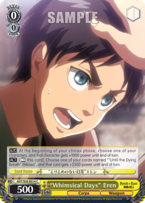 «Whimsical Days» Eren