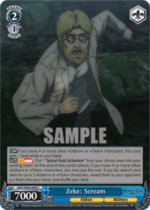 Zeke: Scream