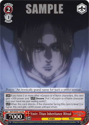 Ymir: Titan Inheritance Ritual
