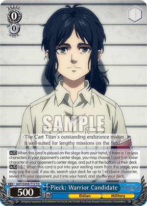 Pieck: Warrior Candidate