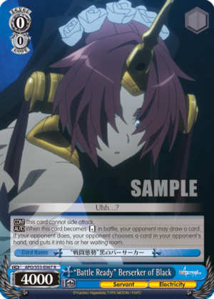 «Battle Ready» Berserker of Black