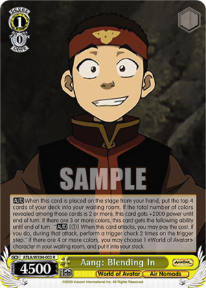 Aang: Blending In